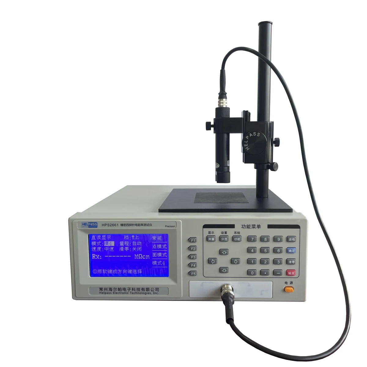 Four-Probe Resistivity Tester